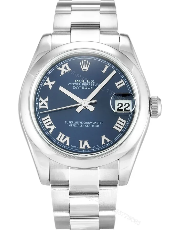 View 1 of Replica Rolex Lady-Datejust Blue Dial 178240 Oyster 31 mm