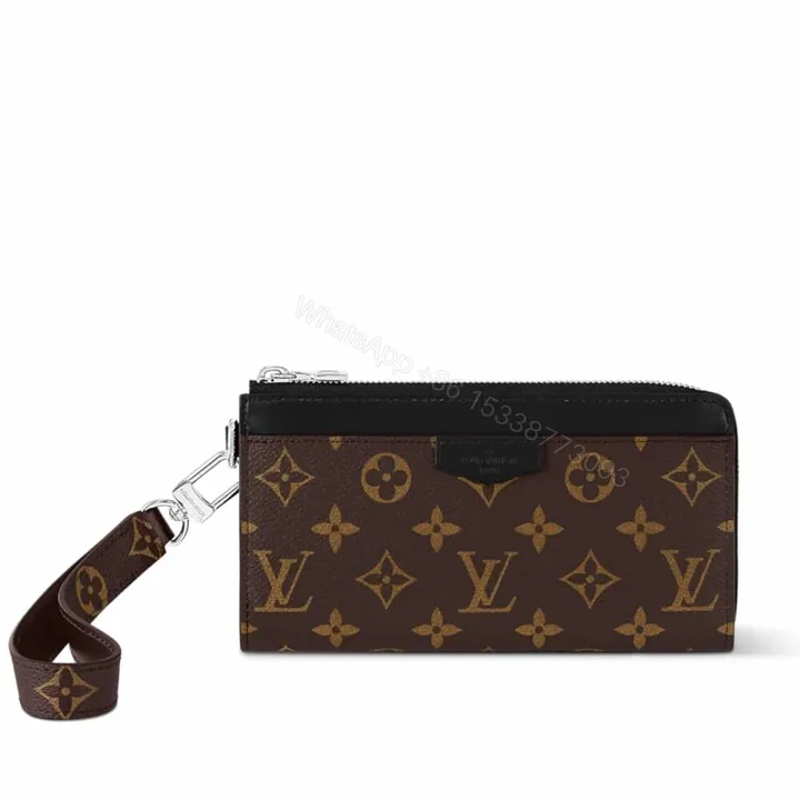 View 1 of Louis Vuitton Zippy Dragonne Wallet Brown 19Cm M69407