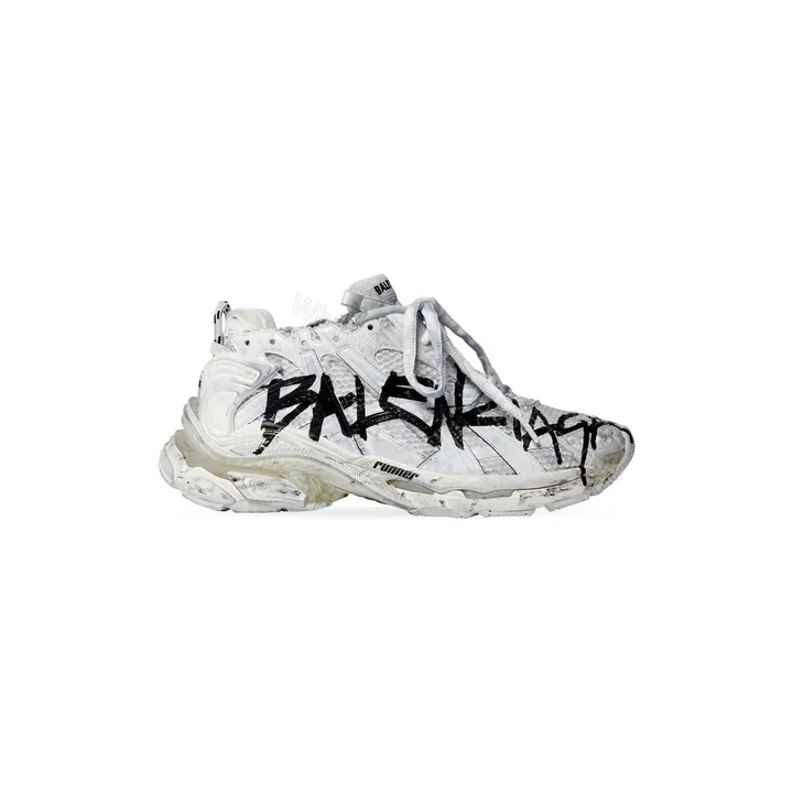 View 1 of BALENCIAGA MEN’S RUNNER GRAFFITI TRAINERS – BB218