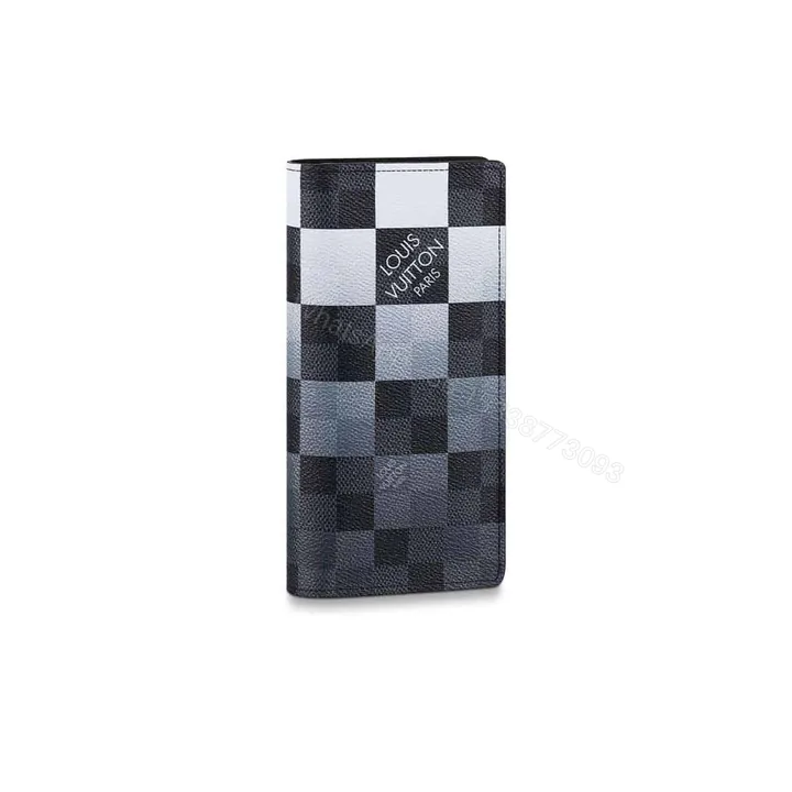 View 1 of Louis Vuitton Brazza Wallet Damier Graphite Canvas N40415 – RRG041