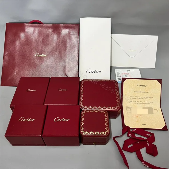View 1 of Cartier Jewelry Box And Package Wholesale-Earrings, Bracelet, Necklace, Ring