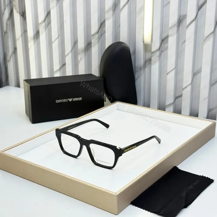 View 1 of Emporio Armani Full Rim Frame Eyeglasses – Grey