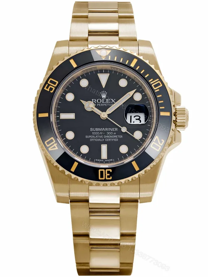 View 1 of Superclone Rolex Submariner Black Dial 116618LN