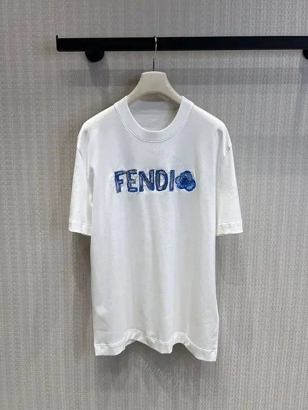 View 1 of Minimalist White Tee with Bold Embroidery: Everyday Luxe Tee