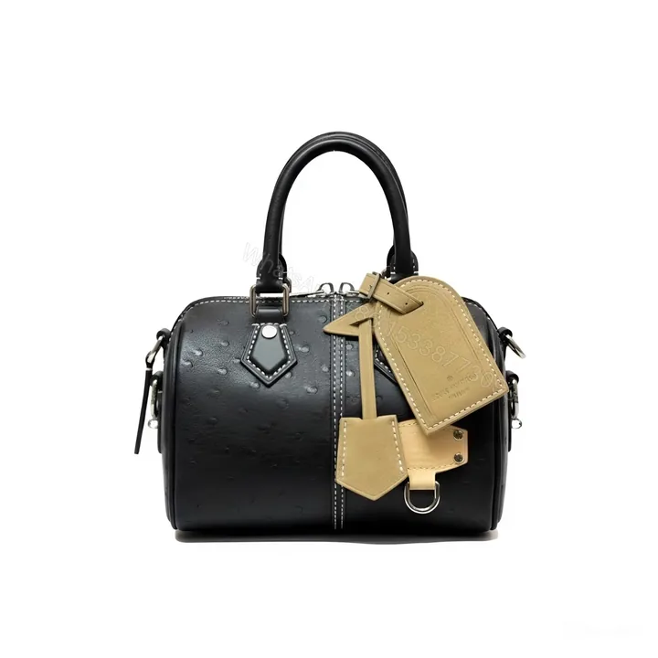 View 1 of Louis Vuitton Speedy 18 Bandoulière Black 18Cm