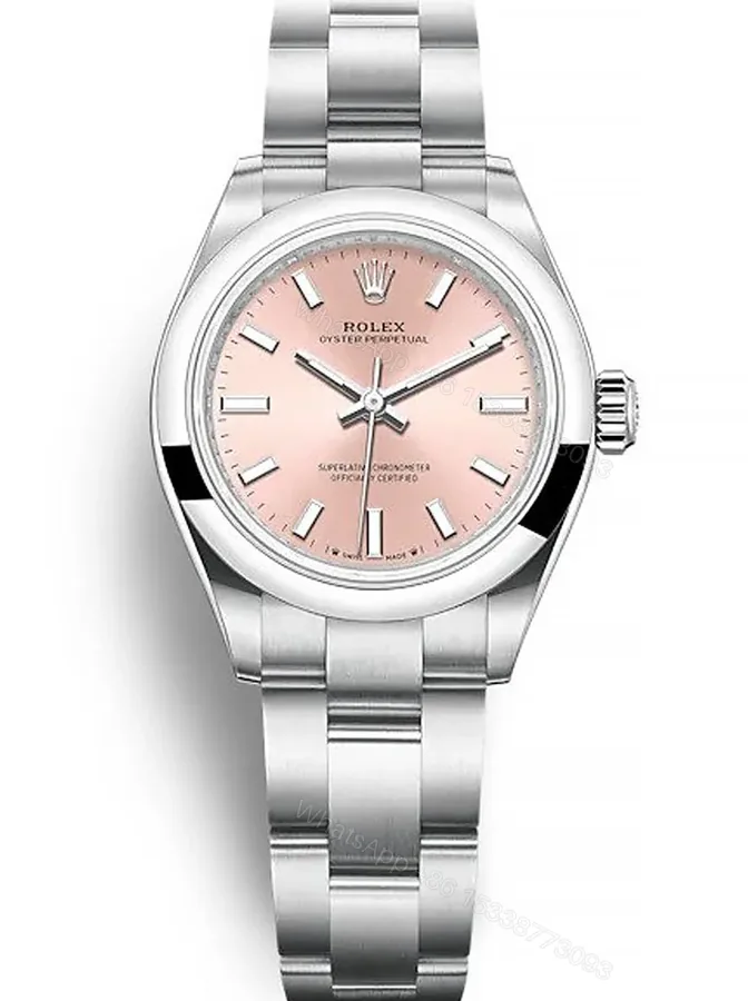 View 1 of Replica Rolex Oyster Perpetual Lady Pink Dial 276200 28 mm