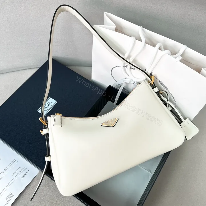 View 1 of Prada Medium Aimée Shoulder Bag | White
