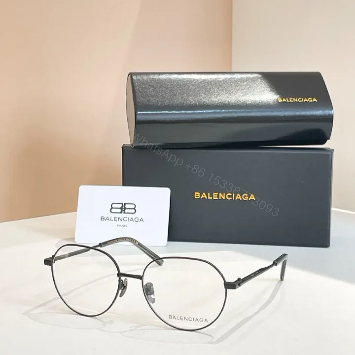 View 1 of Chic Premium Metal Round Eyewear, Luxury-Style, Lightweight Frames