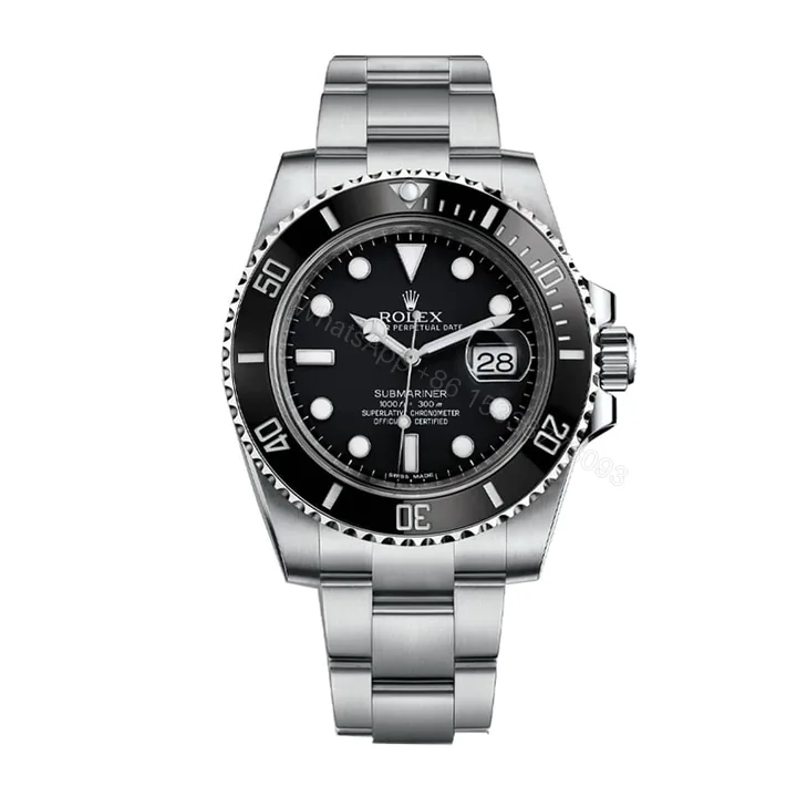 View 1 of Rolex Submariner 116610LN-0001 Super Clone : Ceramic Bezel Black Dial 40mm