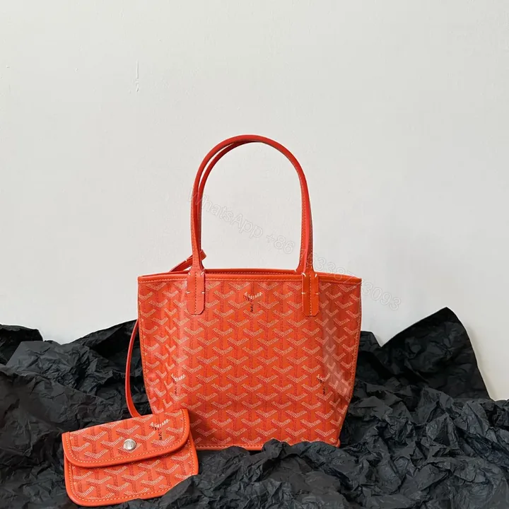 View 1 of Goyard Anjou Reversible Tote Coated Canvas Mini