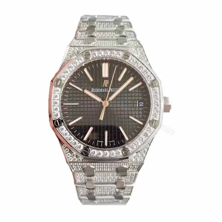 View 1 of Replica AP Iced Out Watch
