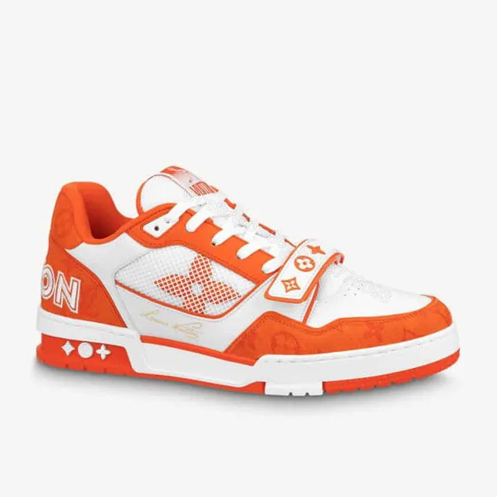 View 1 of LOUIS VUITTON TRAINER SNEAKER ORANGE – LSVT325