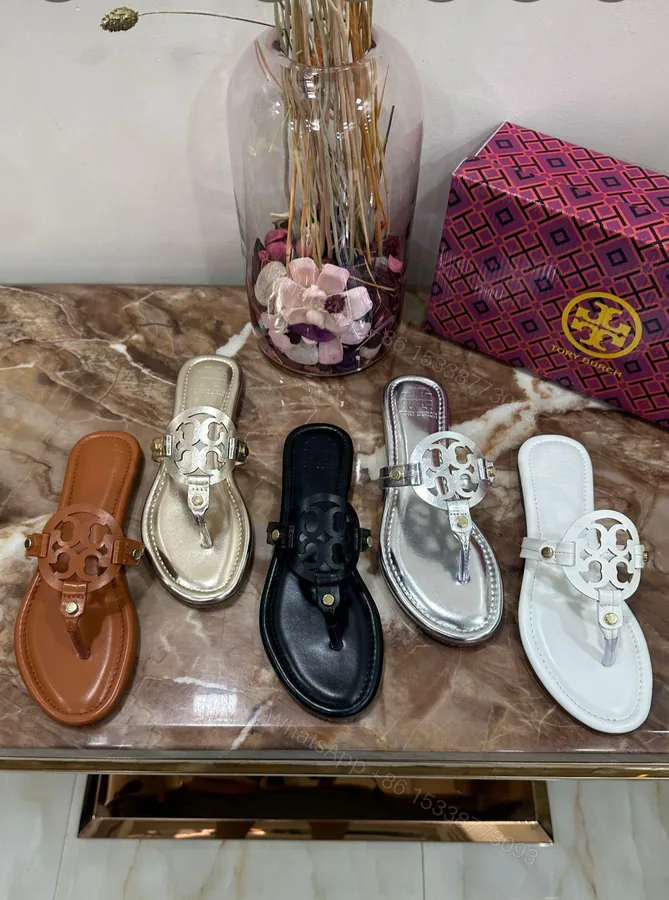 View 1 of FIRST COPY TORY BURCH MILLER FLATS