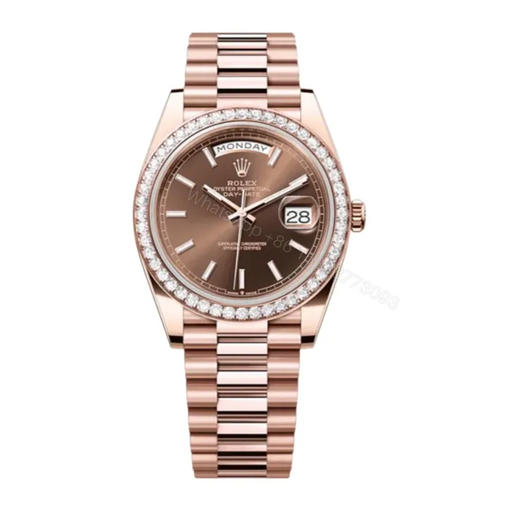 View 1 of Superclone Rolex Day-Date Chocolate Dial 228345RBR 40 mm