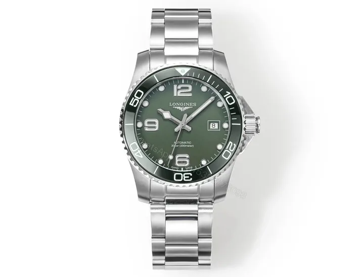 View 1 of Longines Conquest Green Dial Stainless Steel Automatic Watch