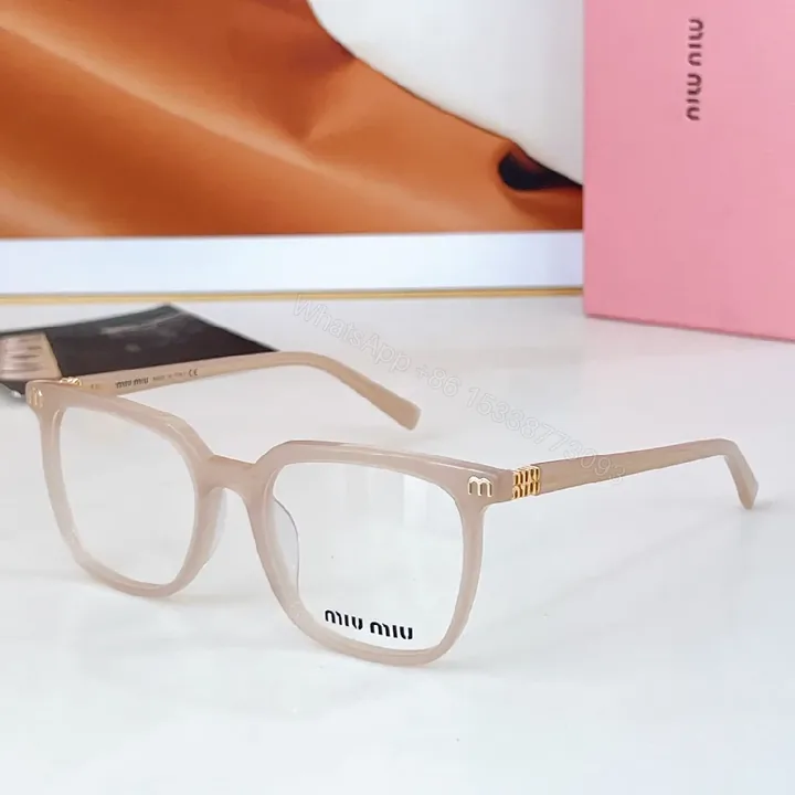 View 1 of Translucent Nude Frames with Gold Accents Eyewear Luxury