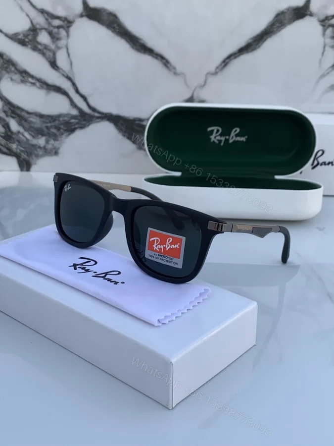View 1 of First Copy Rayban 4287 Full Black Sunglasses