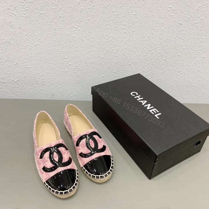 View 1 of Chanel tweed espadrilles