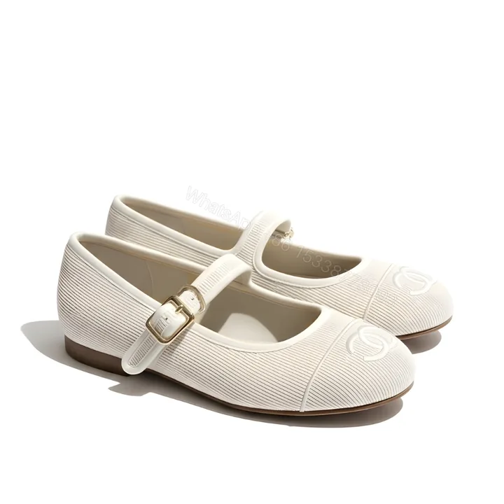 View 1 of Chanel Mary Jane Ballet Flat Beige