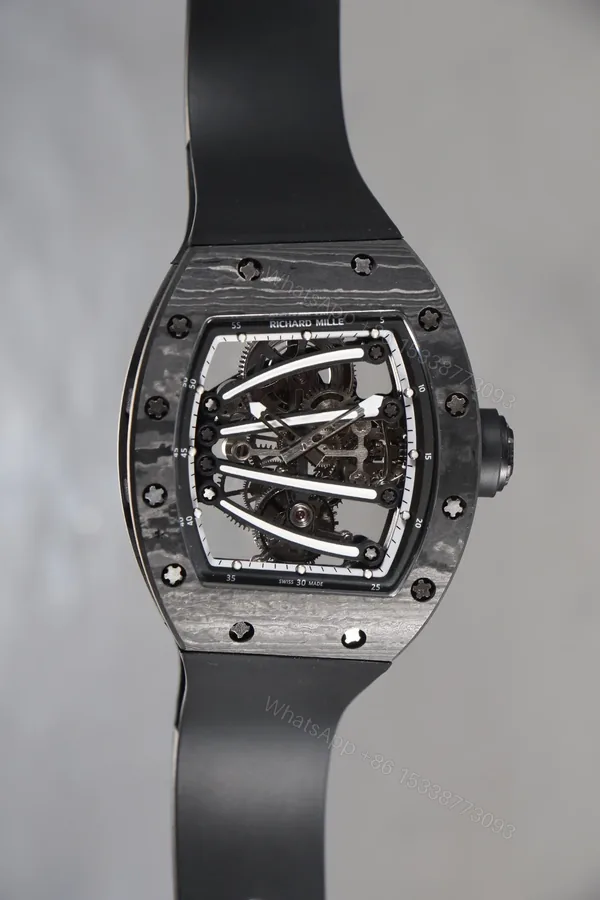 View 1 of Richard Mille RM59-01 Green Lizard Tourbillon TPT Carbon Fiber Edition RM59-01-GREEN-LIZARD-TOURBILLON-TPT
