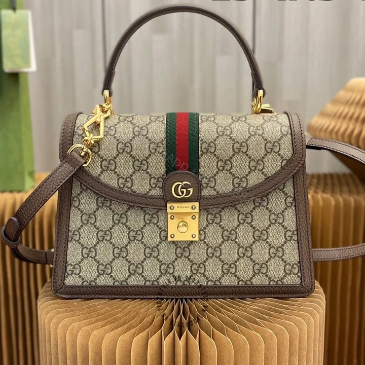 View 1 of FIRST COPY Gucci Ophidia GG Supreme Coffee Bag
