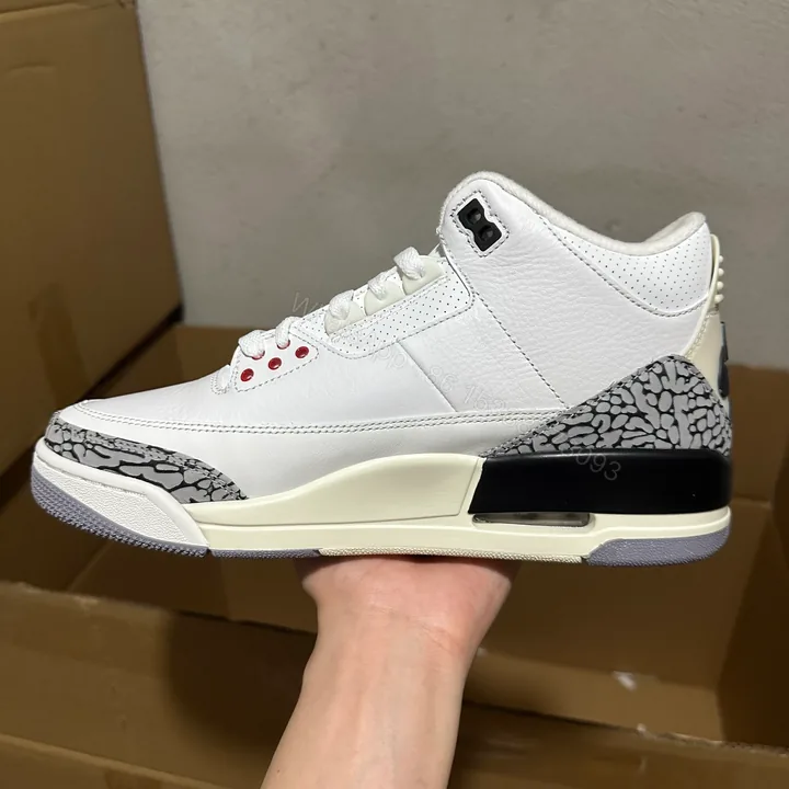 View 1 of Jordan 3 Retro White Cement Reimagined