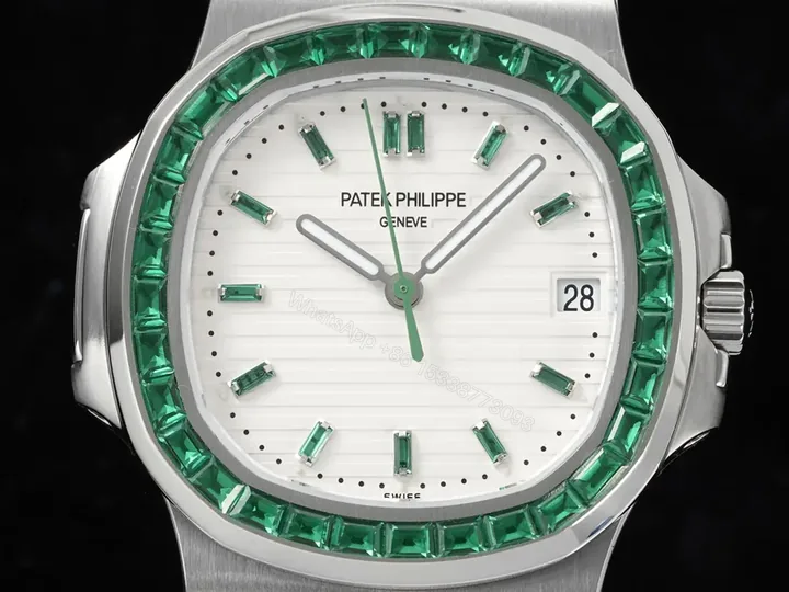 View 1 of Patek Philippe Nautilus 5711 Platinum – Emerald White Dial 5711/113P-001