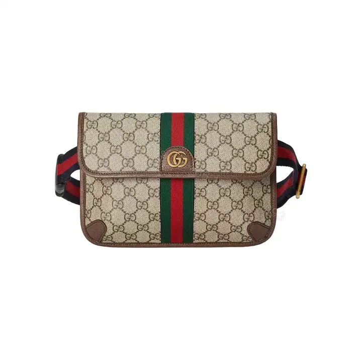 View 1 of OPHIDIA GG SMALL BELT BAG – GBC076