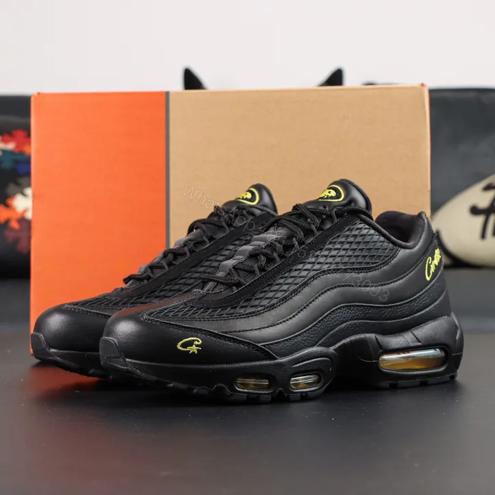 View 1 of Corteiz x Nike Air Max 95 Tour Yellow Reps