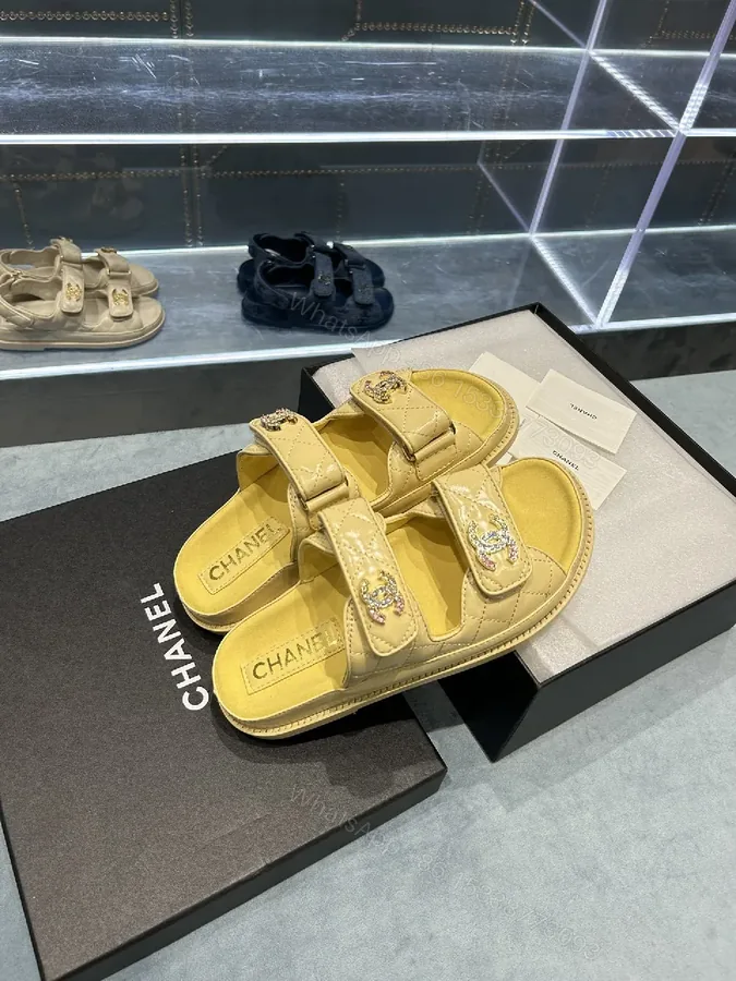 View 1 of Quilted Comfort Sandals - Premium Everyday Relaxed Luxe