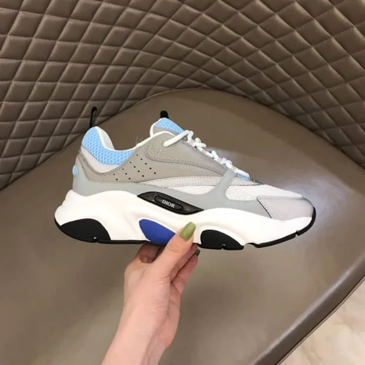 View 1 of B22 SNEAKER TECHNICAL MESH WITH AND CALFSKIN – CD93