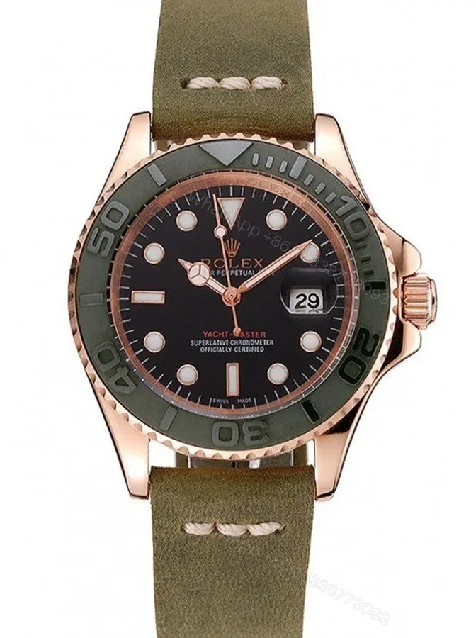 View 1 of Replica Rolex Yacht-Master Black Dial 1453862