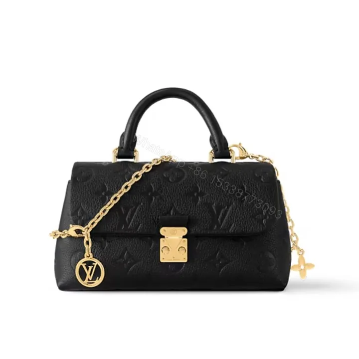 View 1 of Louis Vuitton Nano Madeleine Bag Black 20Cm M12144