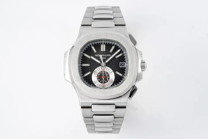 View 1 of Patek Philippe 5980 Silver Black Watch