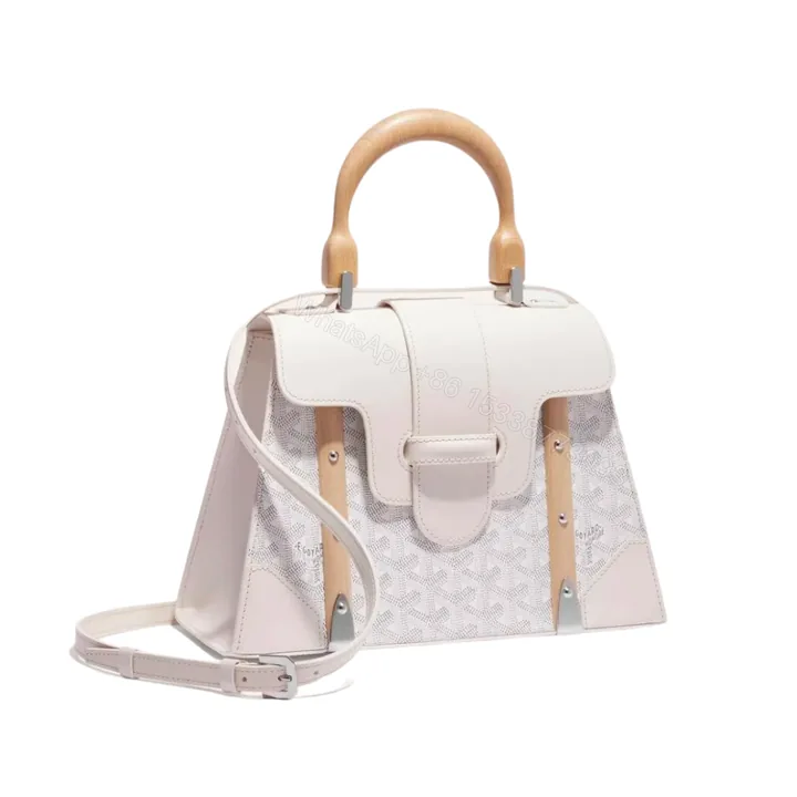 View 1 of GOYARD SAIGON PM BAG WHITE 20CM