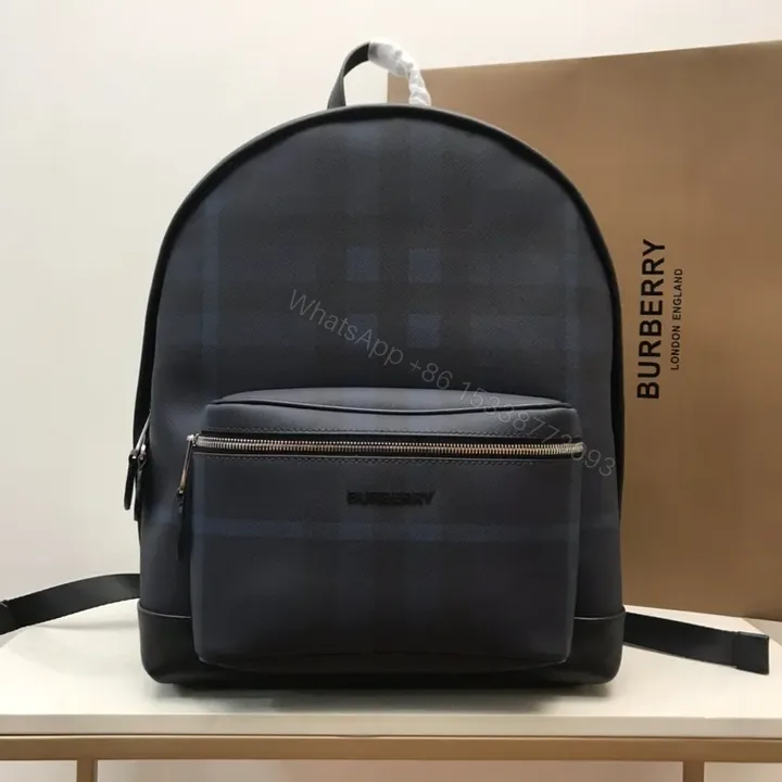 View 1 of Refined City Backpack â€“ Signature Burberry Pattern, Everyday Carry