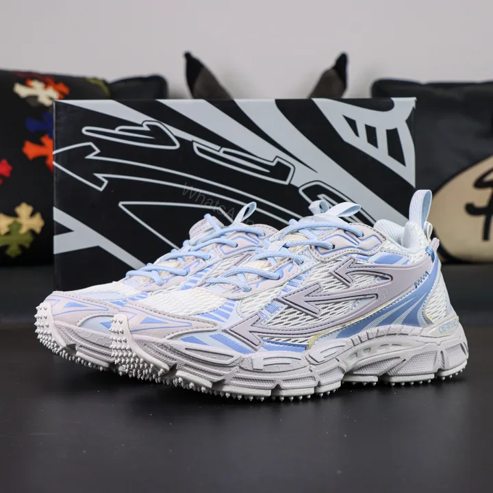 View 1 of Off White Be Right Back Light Blue Grey