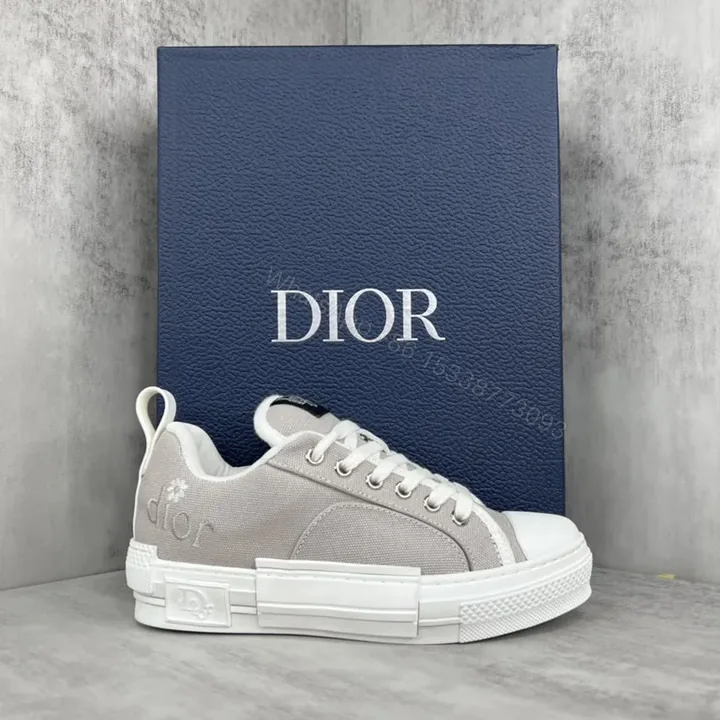 View 1 of Chic Textured Leather-Trim Sneaker with Subtle Branding