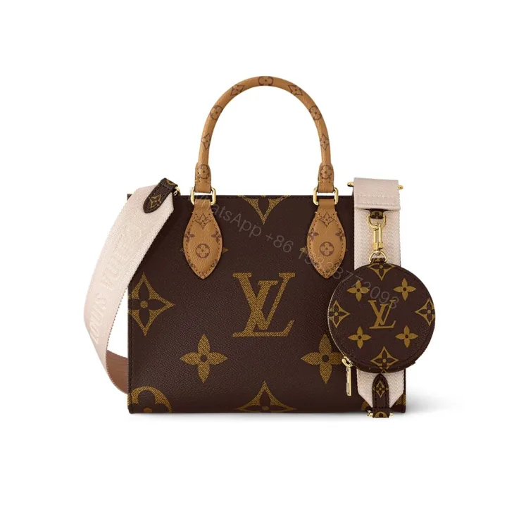 View 1 of Louis Vuitton Onthego PM Brown 25Cm M46373