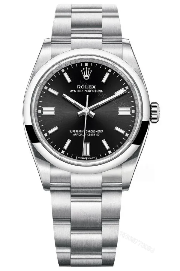 View 1 of Rolex Super Clone Oyster Perpetual M126000-0002 Black Dial 36MM 3230 Movement