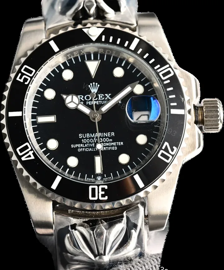 View 1 of Rolex Submariner Date White Gold Black Dial 40mm ROLEX-SUB-WG-BLK-40