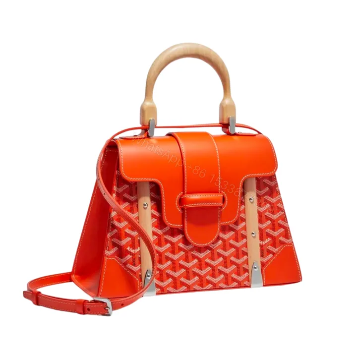 View 1 of GOYARD SAIGON PM BAG ORANGE 20CM
