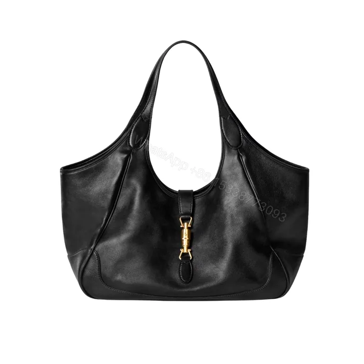 View 1 of Gucci Mercato Medium Tote Bag Black Leather 35cm