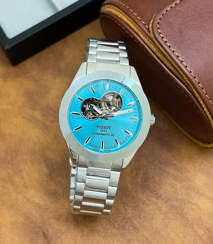 View 1 of Tissot Powermatic 80 Tiffany Blue 40mm Automatic