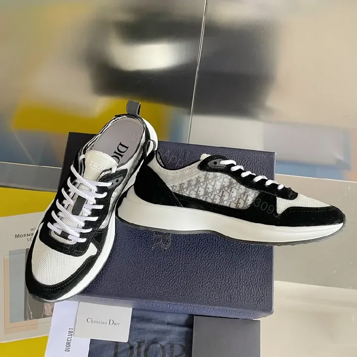 View 1 of Bold Contrast Textile High-Top: Luxe Casual Sneakers