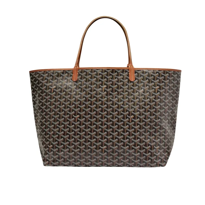 View 1 of GOYARD SAINT LOUIS GM BAG BLACK AND TAN 47CM STLOUIGMLTY01CL03P