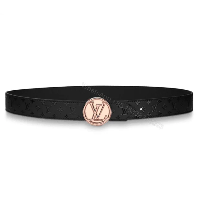 View 1 of LOUIS VUITTON LV CIRCLE 30MM REVERSIBLE BELT – B139