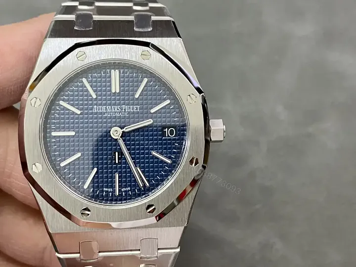 View 1 of Audemars Piguet Royal Oak Stainless Steel Blue Dial 15500ST.OO.1220ST.01