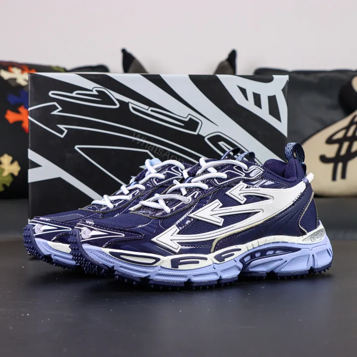 View 1 of Off White Be Right Back Navy Blue