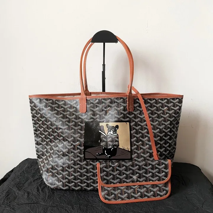 View 1 of GOYARD Goyardine Artois MM Tote Bag
